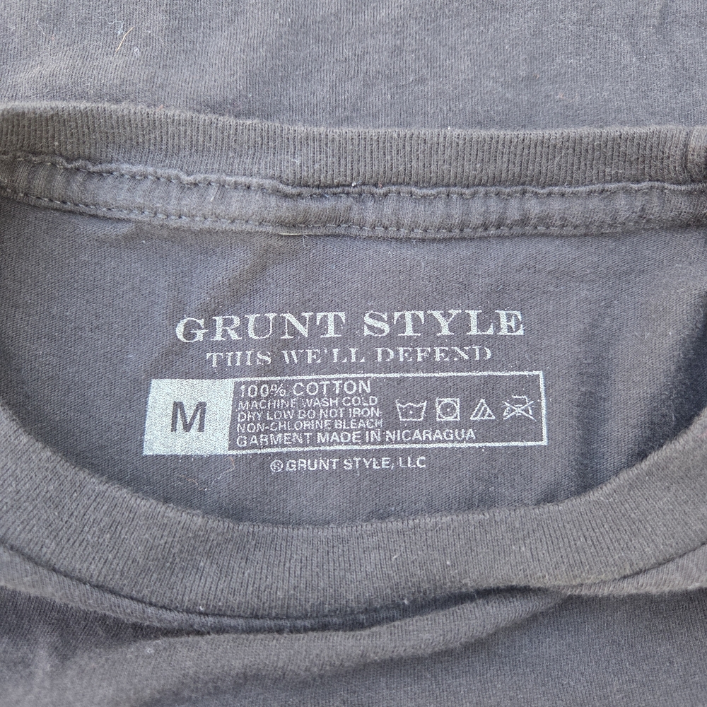 Grunt Style "Rebel Scum" Black T-shirt Size M - Picture 3 of 7